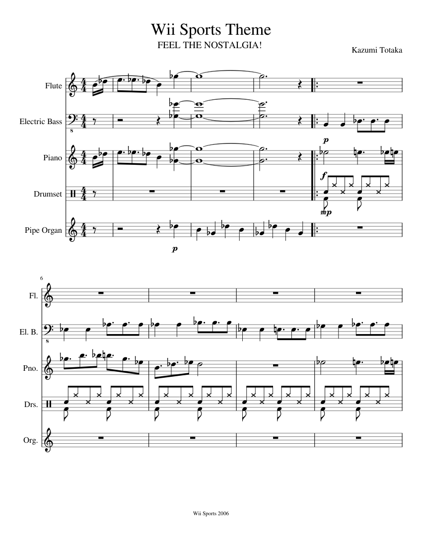 multiplayer piano sheet music format